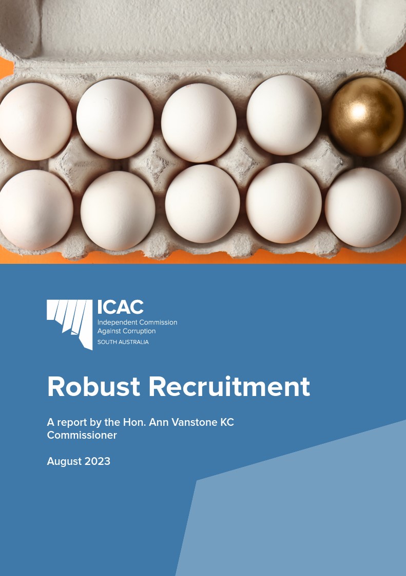 Cover of Robust Recruitment report 